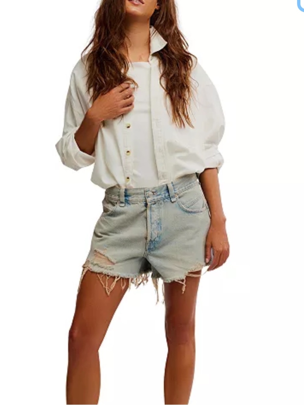 We The Free Now or Never Denim Shorts in Well Worn NWT